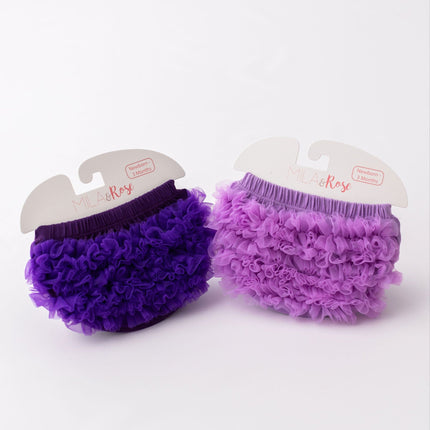 Purple Ruffle Bum Bloomer