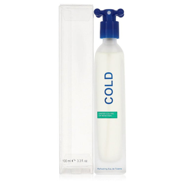Cold by Benetton Eau De Toilette Spray (Unisex) 3.4 oz for Men