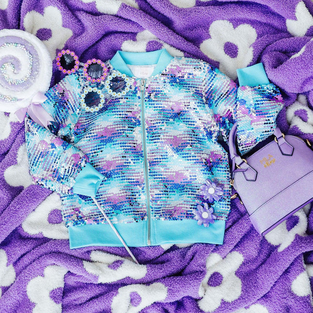 Mermaid Flip Sequin Jacket
