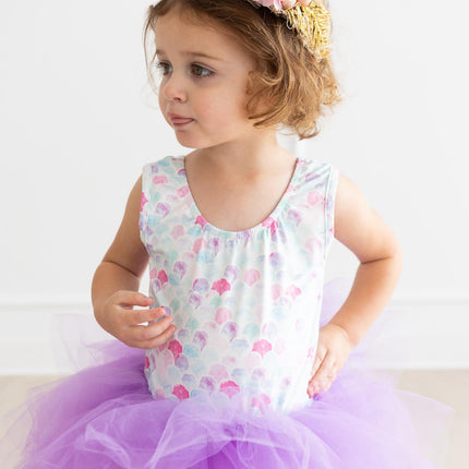 Mermaid Scales Tank Tutu Leotard