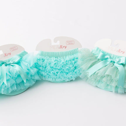 Mint Ruffle Bum Bloomer