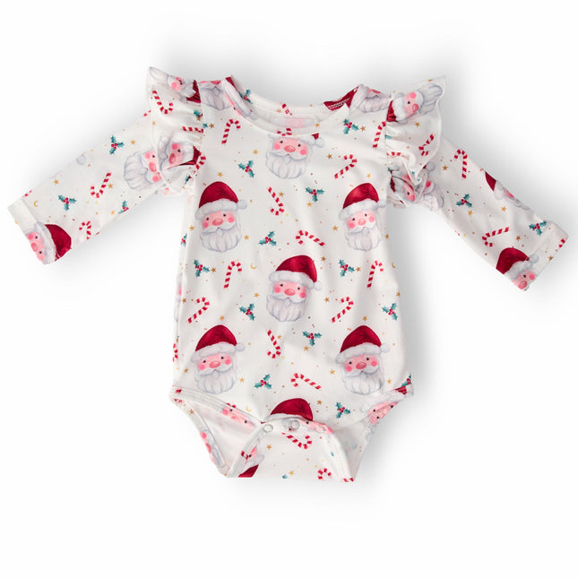 Mistletoe Magic L/S Flutter Bodysuit