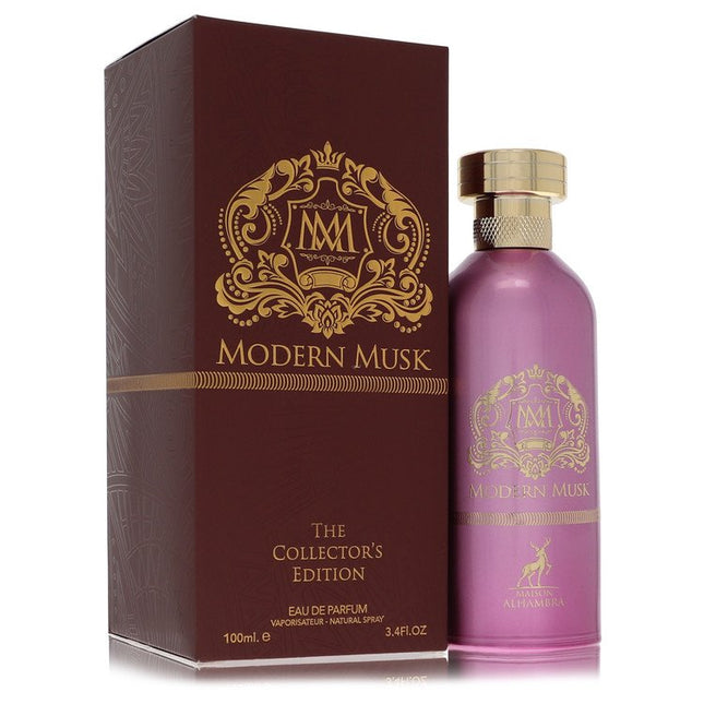 Modern Musk The Collector's Edition by Maison Alhambra Eau De Parfum Spray (Unisex) 3.4 oz for Men