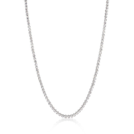 Long Elegant Cubic Zirconia Necklace