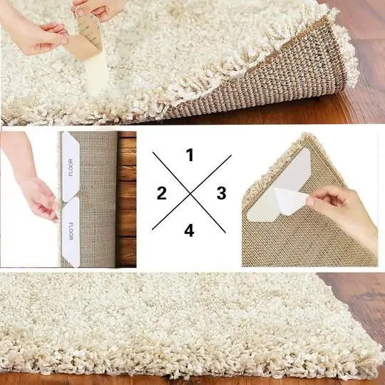 Anti-Slip Reusable Carpet Patch