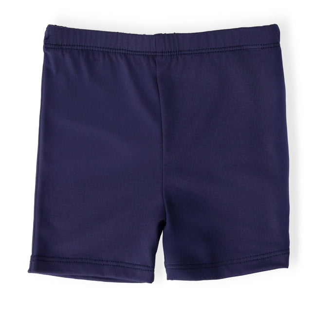 Navy Twirl Shorts