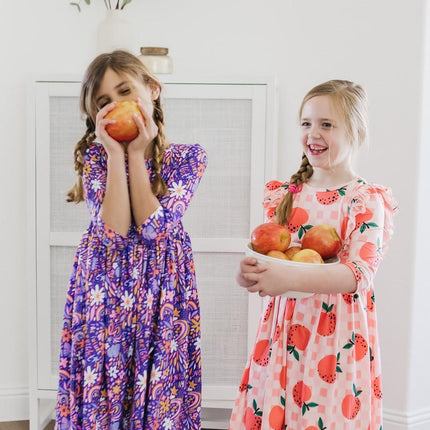 No Bad Days 3/4 Sleeve Pocket Twirl Dress