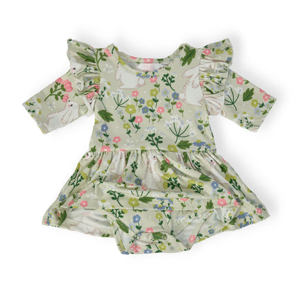 No Bunny Like You Twirl Flutter Bodysuit