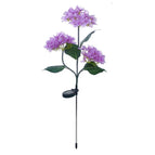 3 Head Hydrangea Purple / 1 Piece