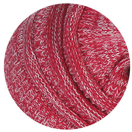 Warm Hat Thickening Not Fleece-lined Knitting Plus Fur Ball