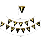 Golden Triangle Hanging Flag