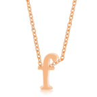 F / Rose Gold