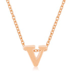 V / Rose Gold