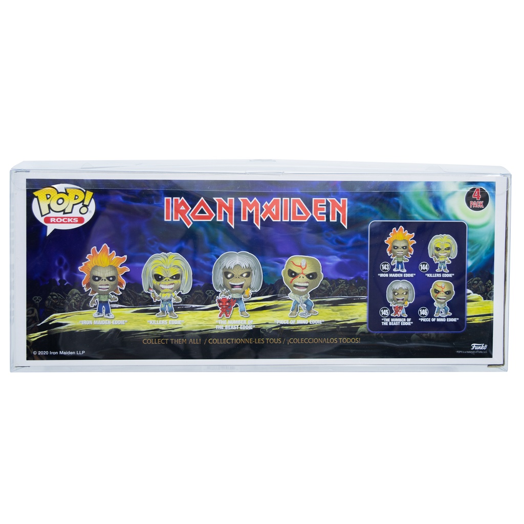 4-Pack Iron Maiden 2020 PopShield Protector