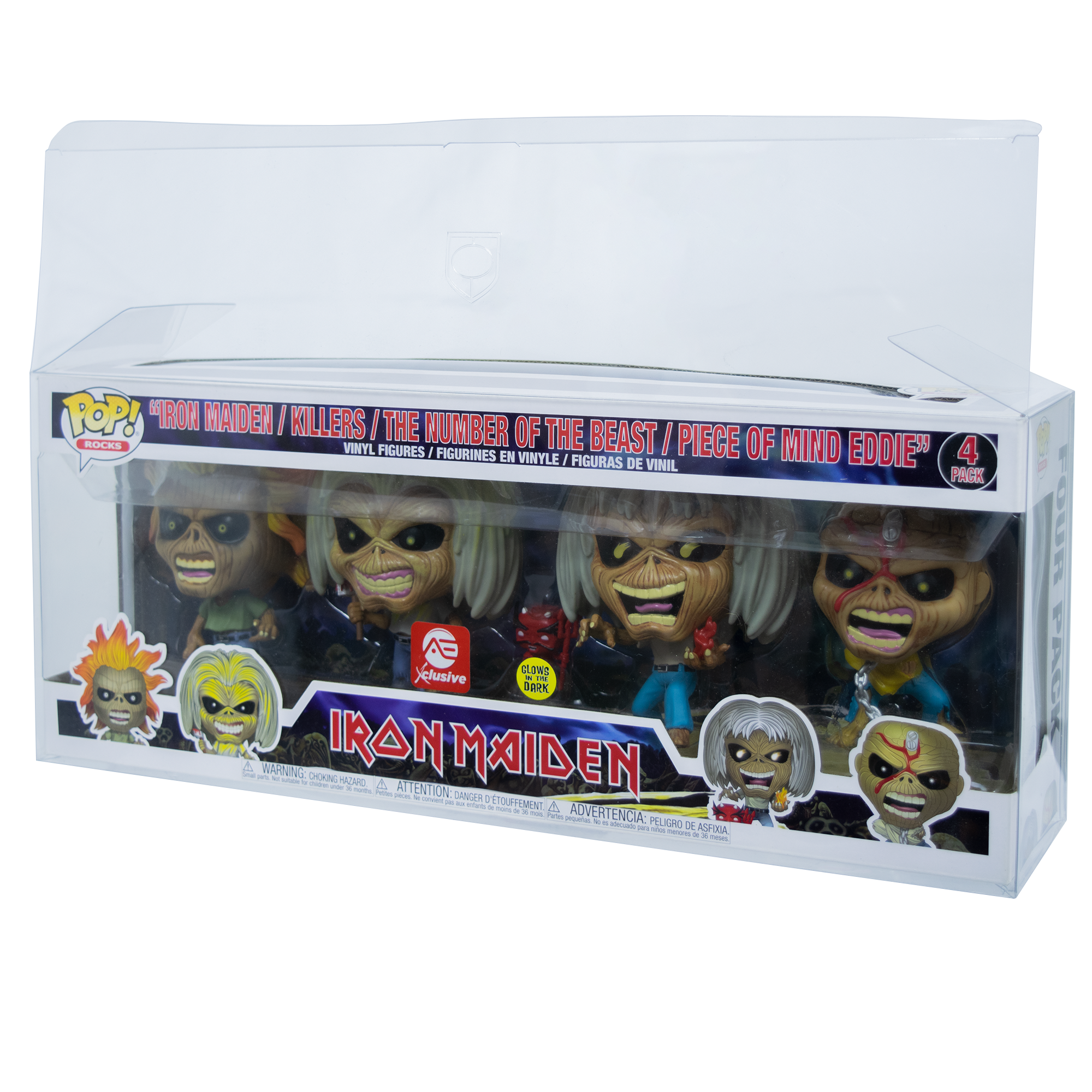 4-Pack Iron Maiden 2020 PopShield Protector