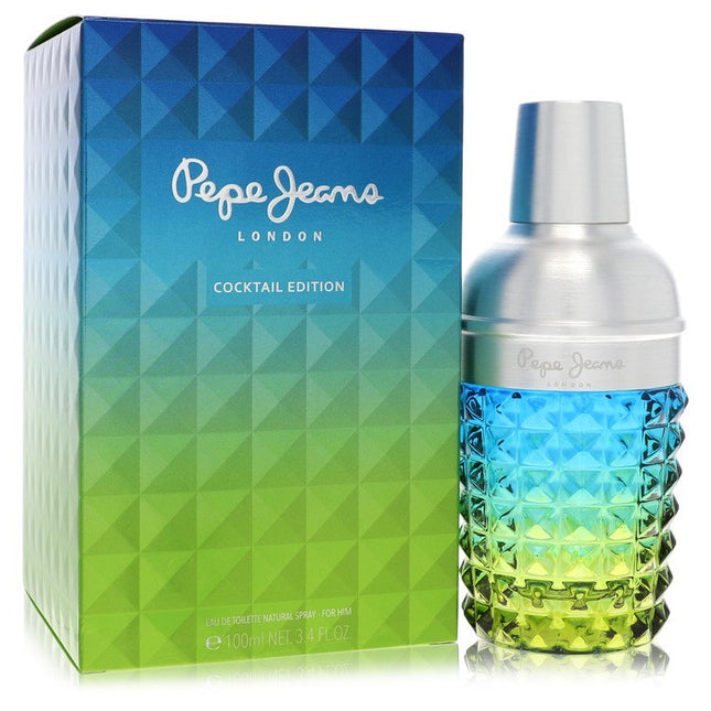 Pepe Jeans Cocktail Edition by Pepe Jeans London Eau De Toilette Spray 3.4 oz for Men
