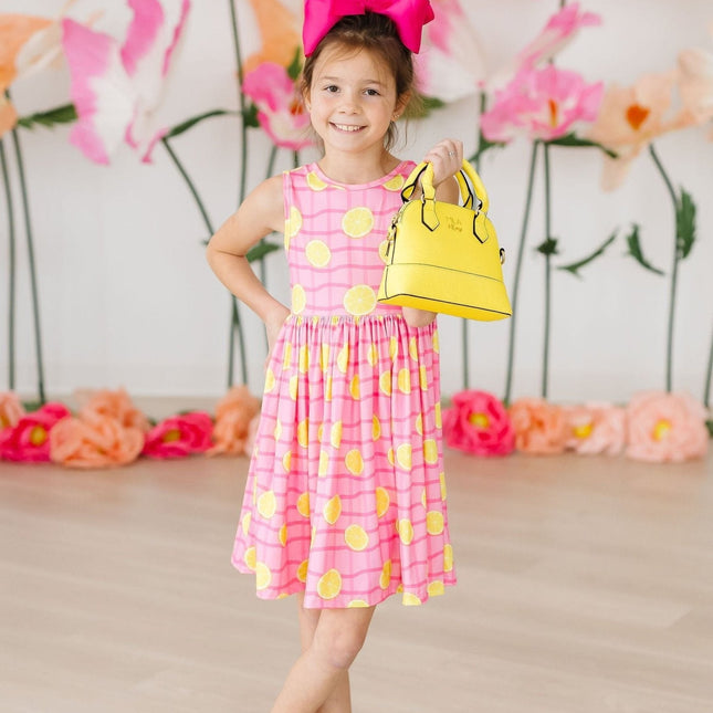 Pink Lemonade Tank Twirl Dress