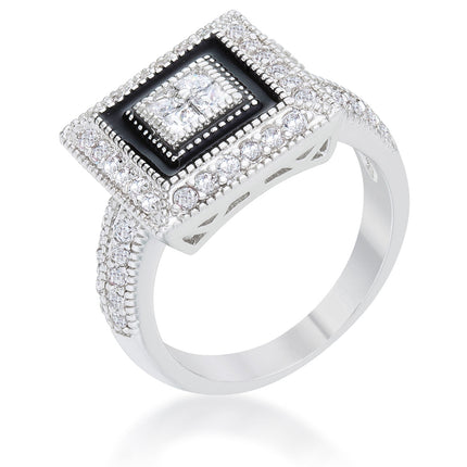 Shira 0.7ct CZ Antique Ring