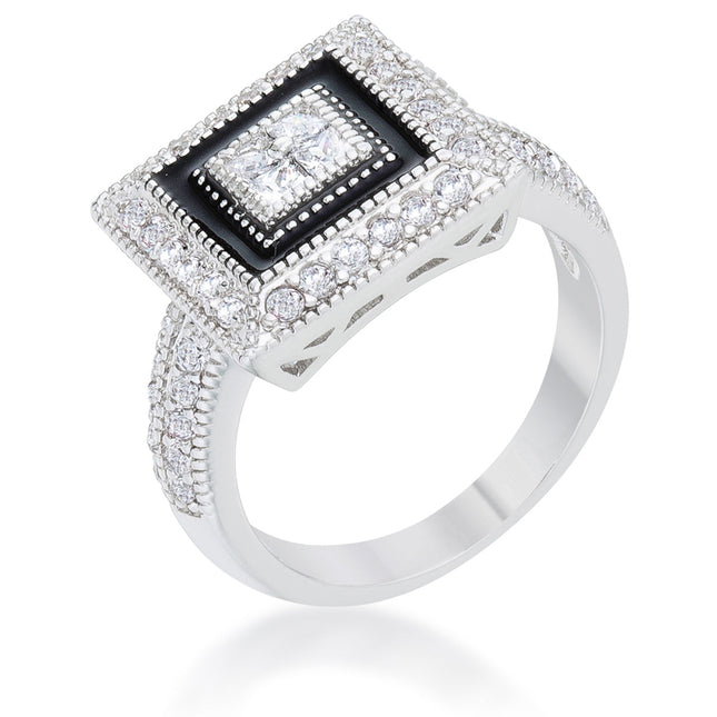Shira 0.7ct CZ Antique Ring