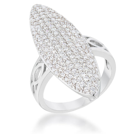 Bella 2.3ct CZ Contemporary Cocktail Ring