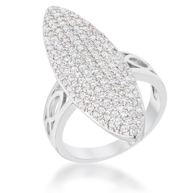 Bella 2.3ct CZ Contemporary Cocktail Ring