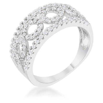 Rina 0.5ct CZ Contemporary Band Ring