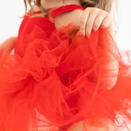 Red Tank Tutu Leotard