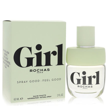 Rochas Girl by Rochas Eau De Toilette Spray 2 oz for Women