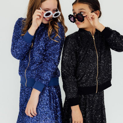 Royal Blue Sequin Jacket