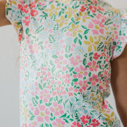 Daffodils S/S Ruffle Tee