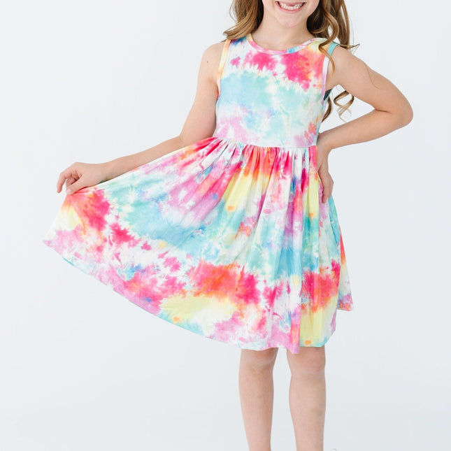 Far Out Tank Twirl Dress