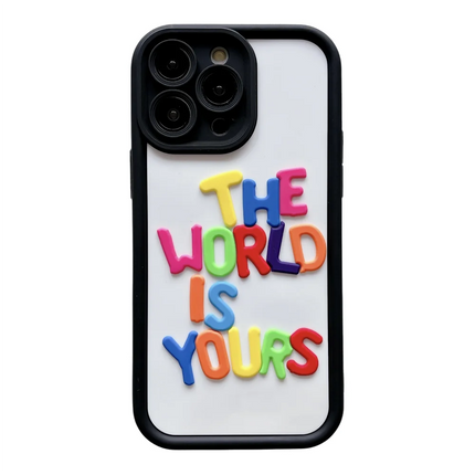 Graffiti Street Fashion Letter Phone Case