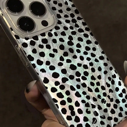 Leopard Love Point Print Phone Case