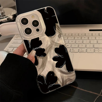 Rose Floral Painted Phone Case