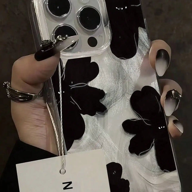 Rose Floral Painted Phone Case