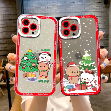 Bubu And Dudu Merry Christmas Phone Case For iPhone