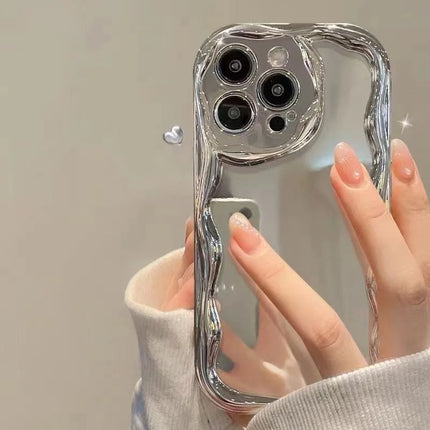 Luxury Plating Makeup Mirror Phone Case