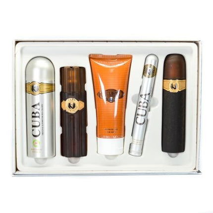 Gift/Set Gold Must Have 5 Pcs. 3.4 Fl Perfume By Cuba For Men