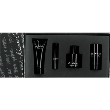 Gift/Set Keneth Cole Black 4 Pieces (3.4 Fl Perfume By Kenneth Cole For Men