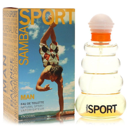 Samba Sport by Perfumers Workshop Eau De Toilette Spray 3.3 oz for Men