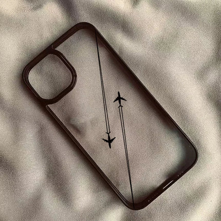 Travel-nspired Airplane Route Desian Phone Case