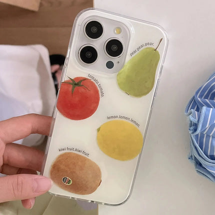 Summer Fruit Lemon Kiwi Pear Tomato Bracelet Phone Case