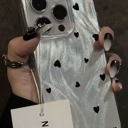 Leopard Love Point Print Phone Case