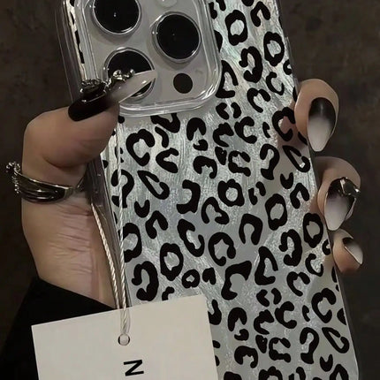 Leopard Love Point Print Phone Case