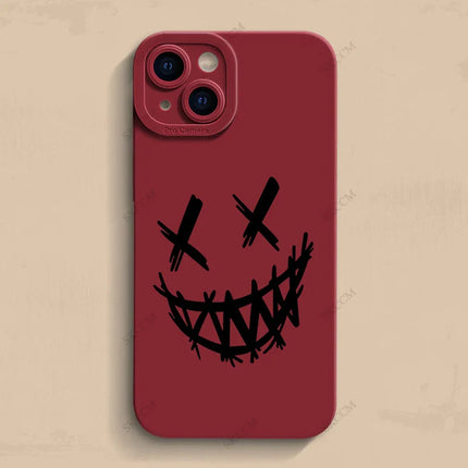 Smiling Devil Phone Case For iPhone
