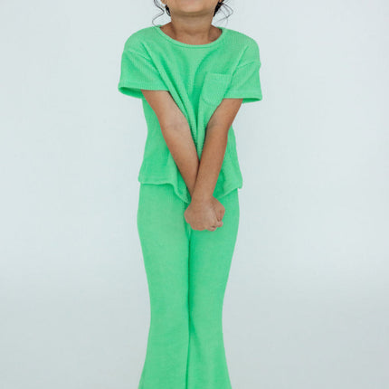 Seafoam Green Scrunchy Bells