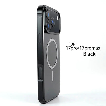 High End Magnetic Original Color Backplate Phone Case, For IPhone