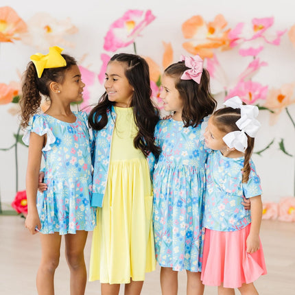 Springtime Splendor Ruffle Pocket Tee
