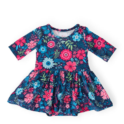 SALE Sweet Gardenia 3/4 Twirl Bodysuit