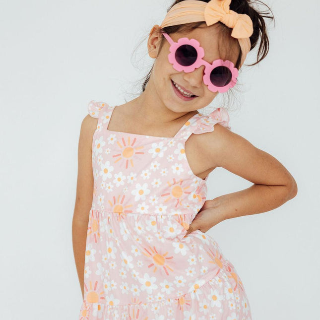 Sweet & Sunny Ruffle Maxi Dress